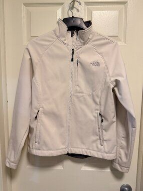 The North Face Apex Bionic Softshell Jacket Off White